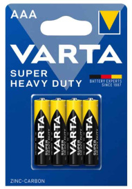  Батарейки VARTA R03 AAA SUPER HEAVY DUTY