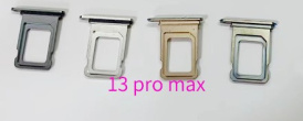 Держатель SIM-карты для iPhone 13 Pro Max, золотистый.