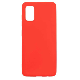 Чехол для Samsung Galaxy A41, A415F, красный.