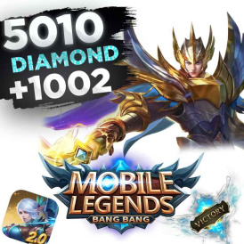 Mobile Legends 3030 алмаза + 576 алмаза бонус.