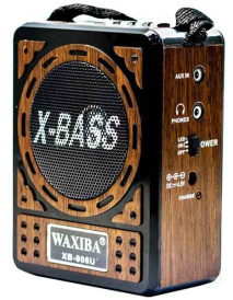 Радиоприемник X-BASS YUEGAN YG-906+флешка+фонарь