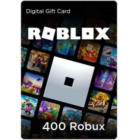 Цифровая подарочная карта Roblox — 400 Robux (цифровой код)
