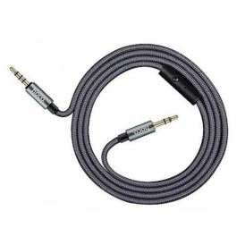 Кабель Hoco UPA04 Noble sound series AUX audio cable с микрофоном.