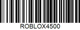 Цифровая подарочная карта Roblox — 4500 Robux