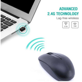 Беспроводная мышь JITE Q-3, 2,4G для ноутбуков, компьютеров, MacBook.