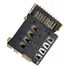 Коннектор SIM карты и MicroSD для Samsung I8580, G3500, I9128