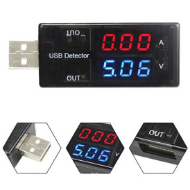 USB-тестер ампер, вольтметр, kws-10va.