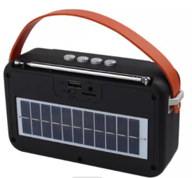 Колонка Kisonli SC-20 dj FM солнечные батареи.