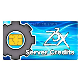 Серверные кредиты Z3X 30 кредитов (Пополнение существующего аккаунта)