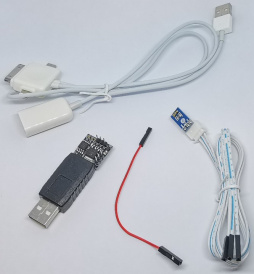 MFC Dongle + Ipower dongle + 3 в 1 otg кабель для Iphone Ipad