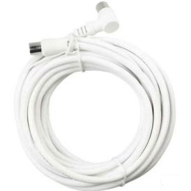 Антенный кабель M-F 1.5м (Smartbuy K-TV125) (белый) - Кабель, переходник для TV и видео