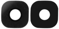 Стекло камеры для Samsung G930F Galaxy S7, G935F Galaxy S7 EDGE, черное, CAM-GLASS-SAM-S7