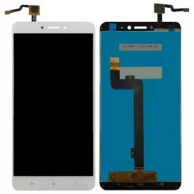 Дисплей для Xiaomi Mi Max 1, Mi Max 2 (в сборе с тачскрином) белый, LCD-MI-MAX-WHITE