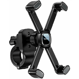 Держатель смартфона Yesido C191 для велосипеда, мотоцикла, коляски, черный