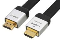 Кабель HDMI 3D HD PS4 XBOX 1080P TV DLC-HE20HF Sony 2m 1.4 вер. Плоский высокоскоростной