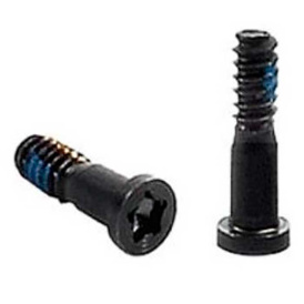 Набор нижние винты iPhone 5, 5S, SE, 6, 6S, 6 Plus, 6S Plus, внешние, 10 шт, черные