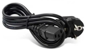 Сетевой кабель для блока питания 3pin 220V, для компьютера.