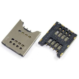 Коннектор Sim-карты Sony MT27i Xperia Sola.