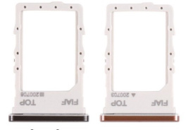 Держатель SIM-карты для Samsung F916 Galaxy Z Fold2 5G, черный