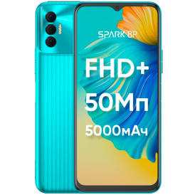 Смартфон TECNO Spark 8P 4/64GB синий
