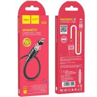 Кабель USB магнитный для зарядки HOCO X52 Lightning,1м, ток до 3A
