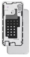 Задняя панель корпуса для Samsung A202F/DS Galaxy A20e, белая.