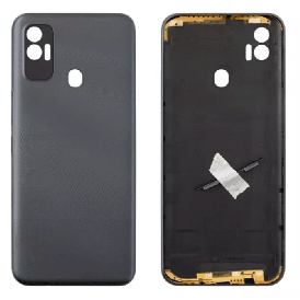 Задняя крышка корпуса Tecno Spark 7 KF6N Magnet Black.