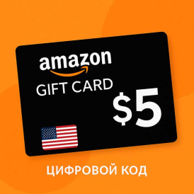  Amazon Gift Card 5 USD – Регион США (Цифровой код)