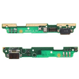 Нижняя плата Xiaomi Redmi 2 с разъемом зарядки и микрофоном