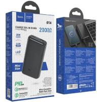 Портативный аккумулятор Hoco Q1A Kraft fully 20000mAh Черный PowerBank 