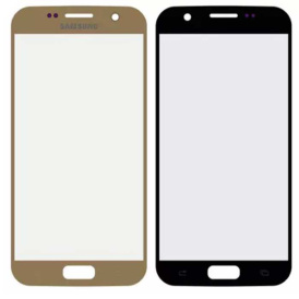 Стекло корпуса для Samsung G930F Galaxy S7, G930FD Galaxy S7 Duos, с OCA-пленкой, серебристое
