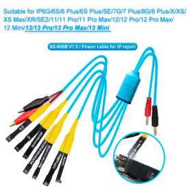 Провода SUNSHINE SS-908B источника питания для проверки iPhone 6-13 Pro Max 