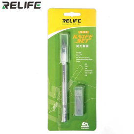 Скальпель Relife RL-101E с набором лезвий.