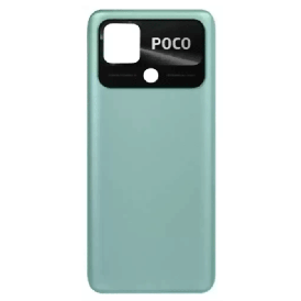 Задняя крышка корпуса Xiaomi Poco C40 Coral Green.