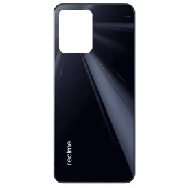 Задняя крышка корпуса Realme C35 Glowing Black.