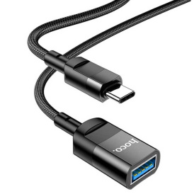 Кабель Hoco U107 для Type-C to USB черный.