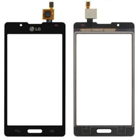 Сенсор для LG P710 Optimus L7 II, P713 Optimus L7 II, P714 Optimus L7X черный.