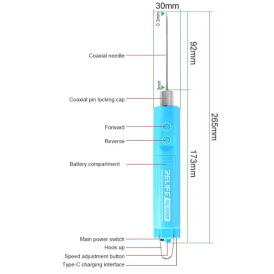 Устройство Relife RL-056F для удаления OCA-клея с питанием от USB
