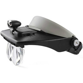 Лупа для крепления на голову со светодиодной подсветкой.