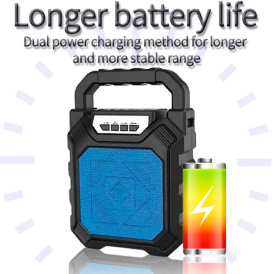 Колонка Danker Bluetooth сабвуфер LED, AUX, microCD, USB, FM с микрофоном