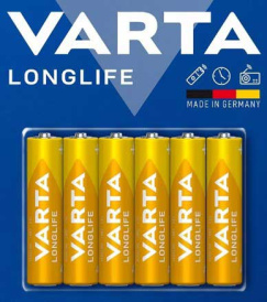 Батарейка Varta Longlife AAA 2шт.