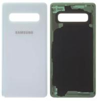 Задняя панель корпуса для Samsung G973 Galaxy S10, белая.