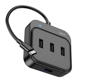 USB Хаб Hoco HB31 Type-C + 1xUSB 3.0 + 3xUSB 2.0