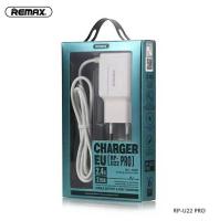 Зарядное устройство Remax RP-U22 PRO 2USB 2,4A кабельType-C