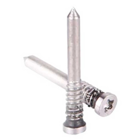 Винты iPhone 8, 8 Plus, iPhone SE 2020 внешние серые 10 шт