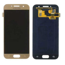 Дисплей для Samsung A320F Galaxy A3 (2017), золотистый, LCD-SAM-A320F-GOLD