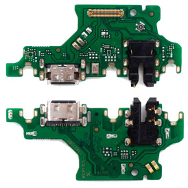 Нижняя плата Huawei Honor 30s CDY-NX9A c разъемом зарядки, гарнитуры, микрофон
