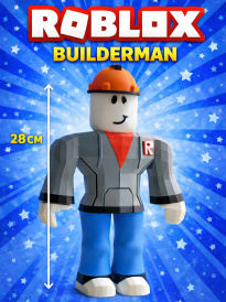 Фигурка Roblox BUILDERMAN Hair 28 см — 3D игрушка персонажа