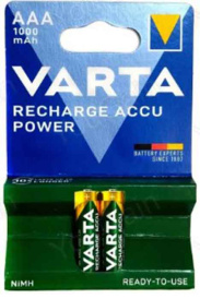 Батарейка VARTA  Ni-Mh AAA 1000 мA/ч.