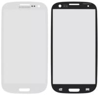 Стекло корпуса для Samsung I9300 Galaxy S3, I9305 Galaxy S3, белое.